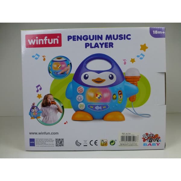 Karaokemikrofon Winfun Penguin 6 enheter