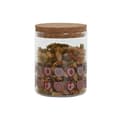 Pikkukuva 4 / 4: Tin Etusivu ESPRIT Keltainen Vihreä Luonnonkorkki Silikoni Borosilikaattilasi Shabby Chic 700 ml (4 yksikköä)