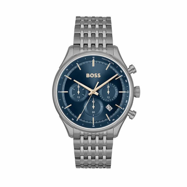 Unisexklocka Hugo Boss 1514083 Marinblå Mörkgrå (Ø 45 mm)