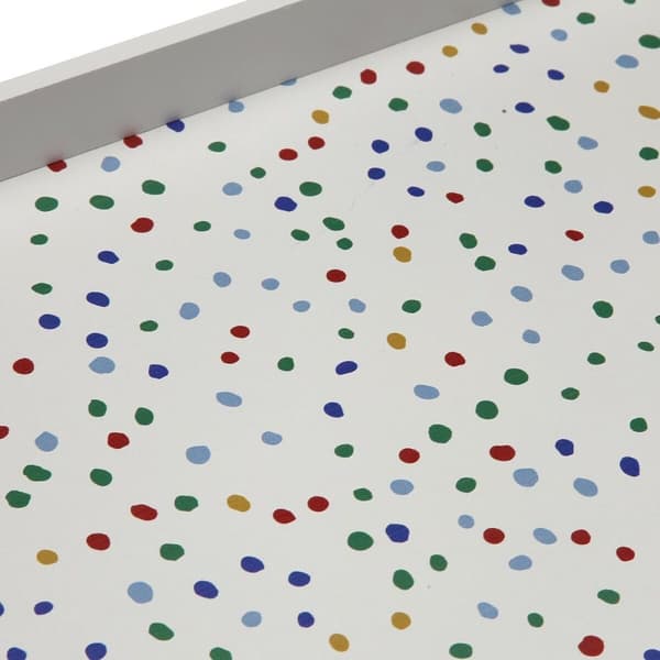 Bricka Versa Dotty MDF Trä 24 x 4,5 x 34 cm