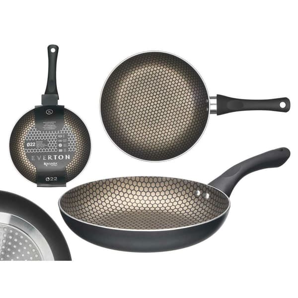 Non-stick stekpanna Kinvara 9 Svart Aluminium Bakelit 22 cm Induktion