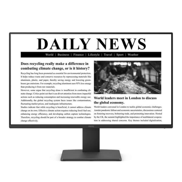Bildskärm BenQ GW2491 Full HD 23,8" Svart