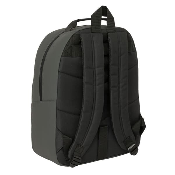 Skoletaske Safta Urban style Blå Grå 32 x 42 x 15 cm