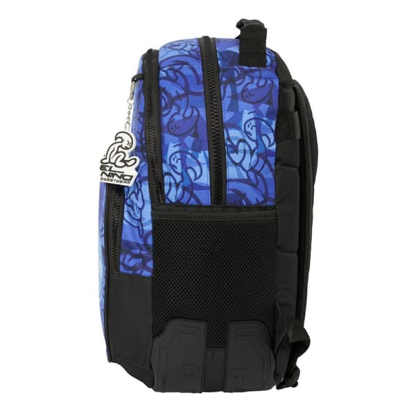 Koululaukku El Niño Roller Blue Musta 32 x 42 x 15 cm