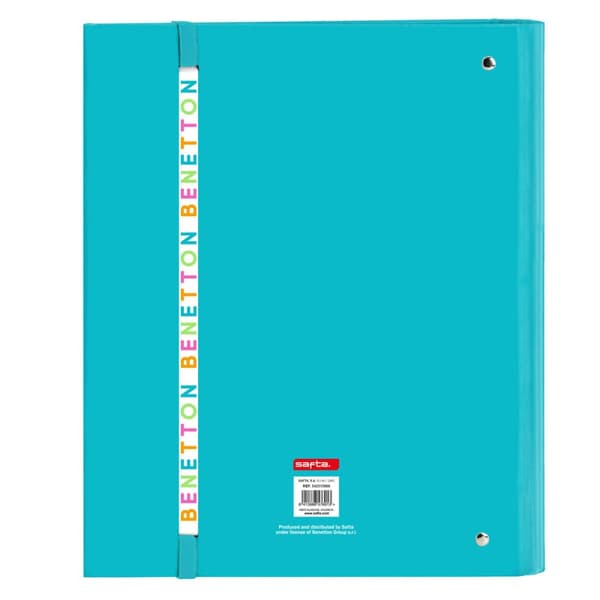 Ringpärm Benetton Summer Blue 27 x 32 x 3,5 cm