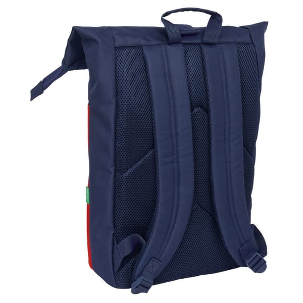 Laptopryggsäck Benetton Flag Marinblå 28 x 42 x 13 cm