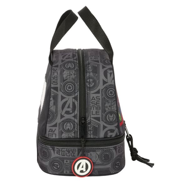 Lounaslaatikko The Avengers Vendetta Musta 20 x 20 x 15 cm