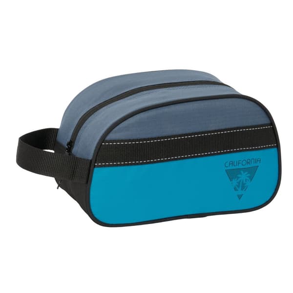 Reseväska BlackFit8 Kalifornien Blå Svart Återvinningsbar 26 x 15 x 12 cm