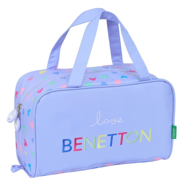 Reseväska Benetton Lila Lila 31 x 14 x 19 cm
