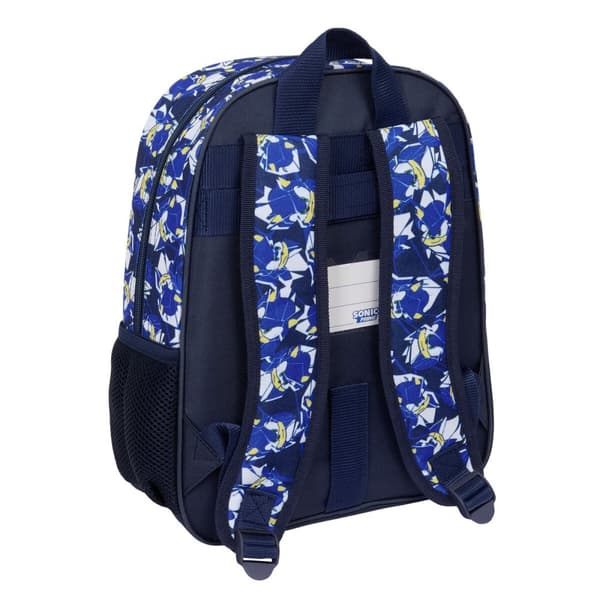 Koululaukku Sonic City Blue 26 x 34 x 11 cm