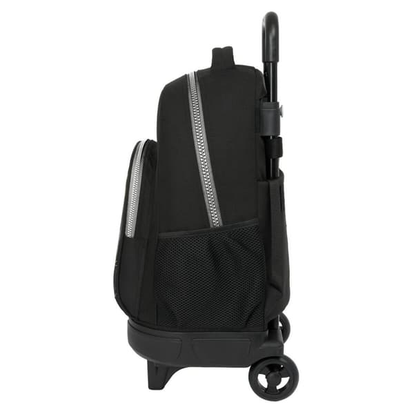 Skolryggsäck med hjul Batman Game over Svart 33 x 45 x 22 cm