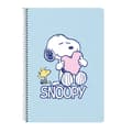 Miniatyrbillede 1 af 2: Notesbog Snoopy Love Blå A4 80 ark