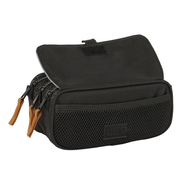 Holdall BlackFit8 Old school Sort Grå 21,5 x 10 x 8 cm