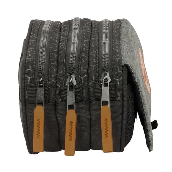 Holdall BlackFit8 Old school Sort Grå 21,5 x 10 x 8 cm