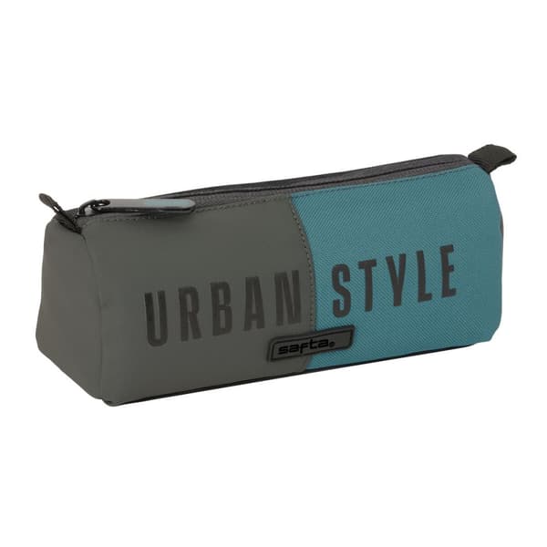 Holdall Safta Urban style Blå Grå 21 x 8 x 7 cm