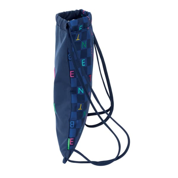 Reppu naruilla Benetton Damero Navy Blue 35 x 40 x 1 cm