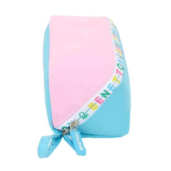 Holdall Benetton Unik Pink Turkis 20 x 8 x 8 cm