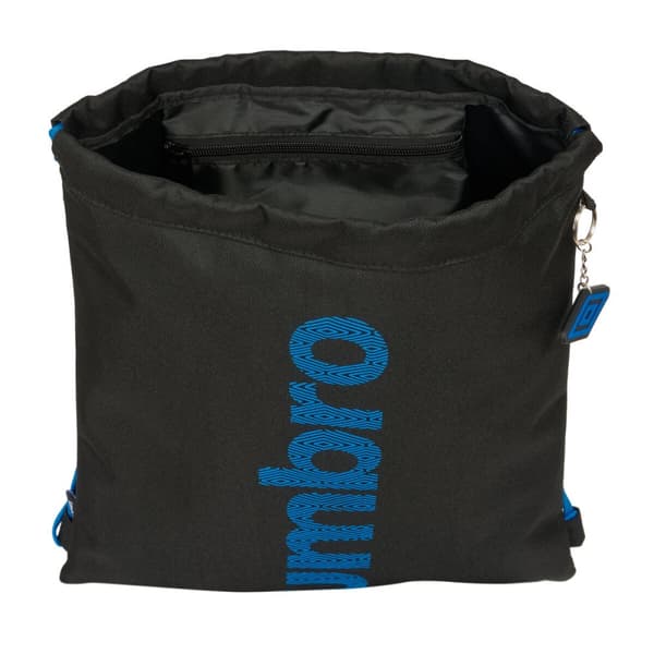 Reppu stringeillä Kelme Jet Black Black 35 x 40 x 1 cm