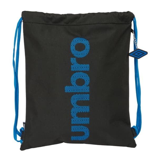 Reppu stringeillä Kelme Jet Black Black 35 x 40 x 1 cm