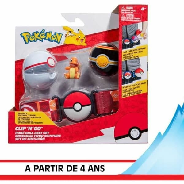 Sæt med figurer Pokémon Clip 'N' Go - Charmander 5 cm 5 stk