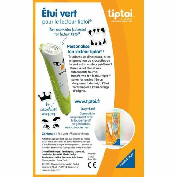 Pedagogiskt spel Ravensburger tiptoi