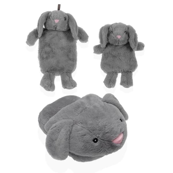 Varmtvandsflaske Versa Rabbit Polyester 1,7 L