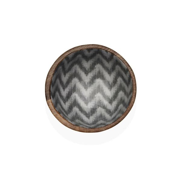Skål Versa Chevron Bambus Porcelæn Mango træ