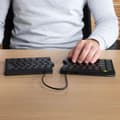 Pikkukuva 1 / 6: Näppäimistö ja hiiri R-Go RGOSBESWLBL Musta espanjalainen QWERTY