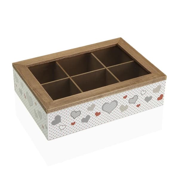 Infuusiolaatikko Versa Wood 17 x 7 x 24 cm