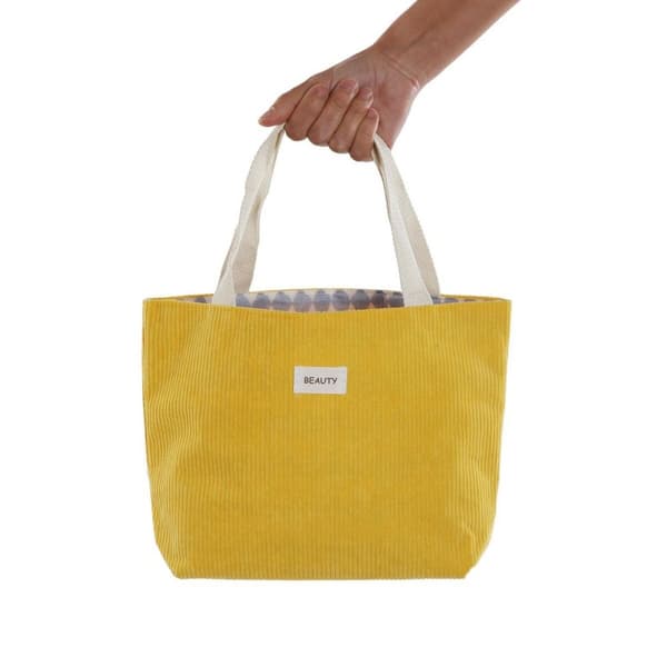 Taske Versa Corduroy Gul 9 x 22 x 23 cm