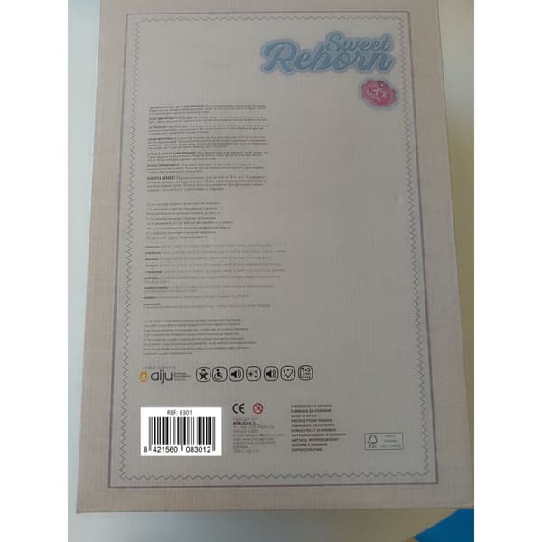 Reborn nukke Berjuan 8301-24 50 cm