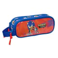 Miniatyrbillede 1 af 3: Double Carry-all Sonic Prime Blue 21 x 8 x 6 cm