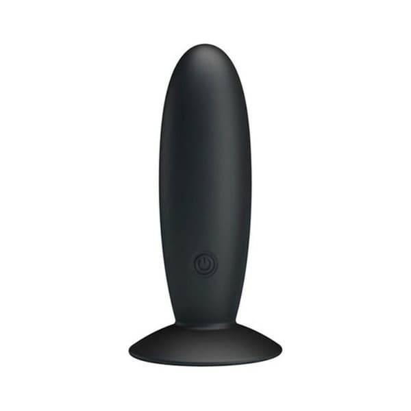 Vibrating Butt Plug Pretty Love silikoni-imukuppi Musta