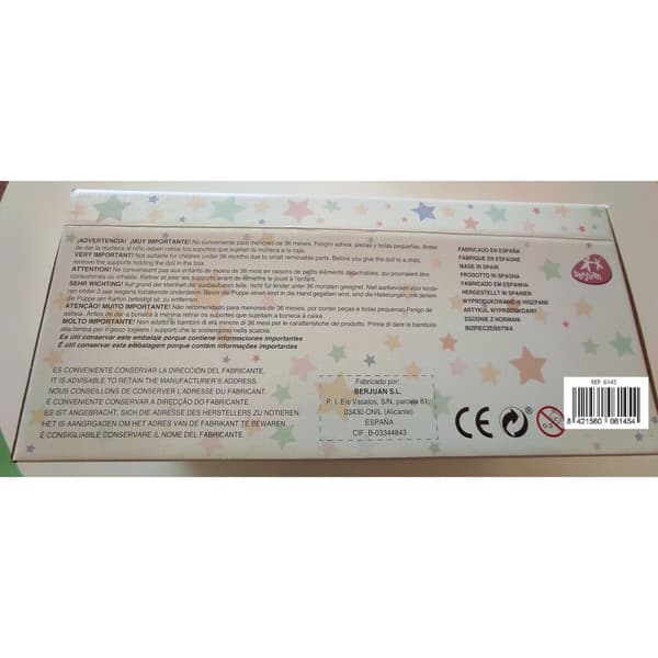 Babydocka Berjuan 30 cm