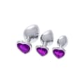 Miniatyrbild 1 av 2: Analplugg S Pleasures Silver Lilac