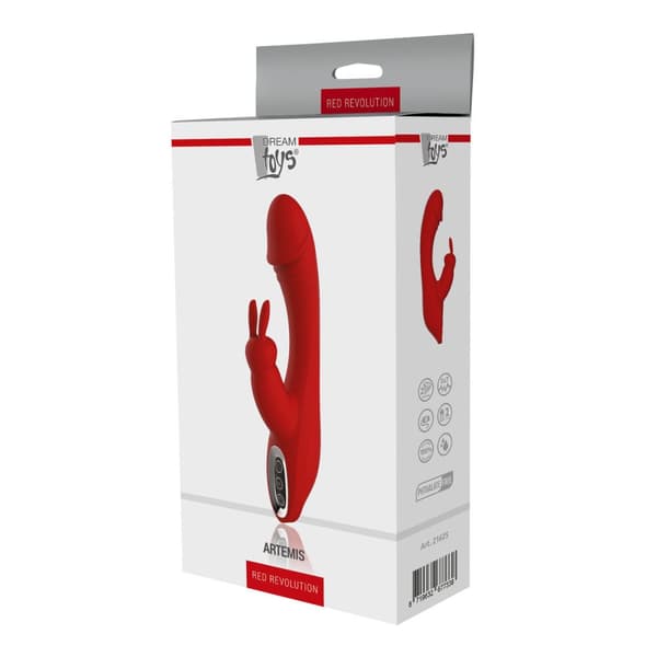 G-Spot Vibrator Drømmelegetøj Artemis Rød
