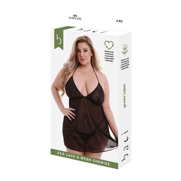 Babydoll Baci Underkläder Black Queen