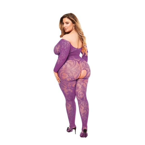 Dame jumpsuit Baci Lingerie Bodystocking (Queen)