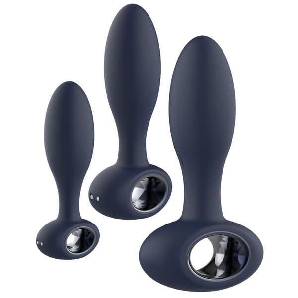 Analplugg Dream Toys STARTROOPERS Blå 3 Styck