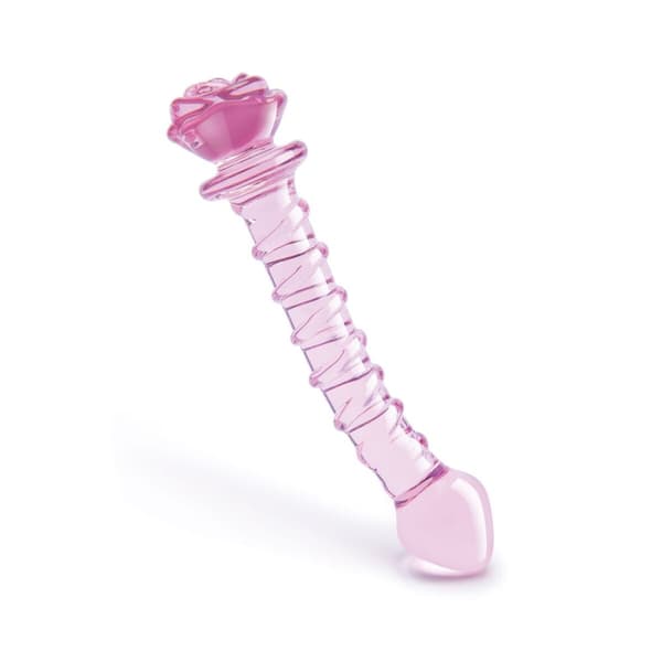 Dildo Dream Toys Glaze Glas Rosa