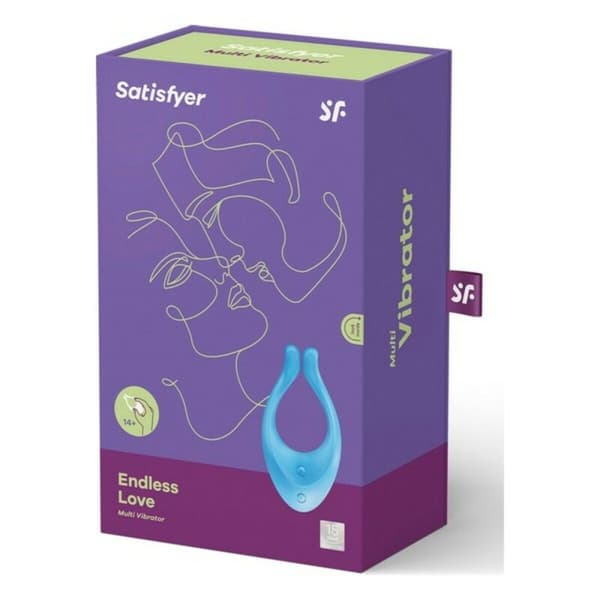 Couples Massager Satisfyer Partner Blue