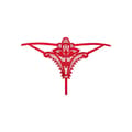 Pikkukuva 5 / 5: Luiza Red Thongue Obsessive Luiza Red S/M