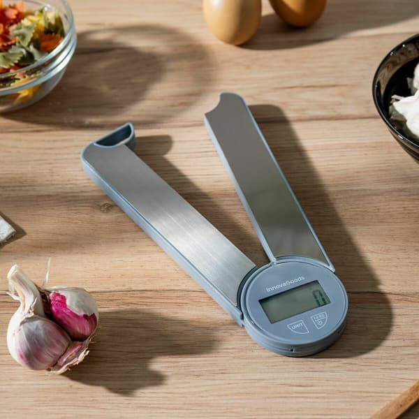 Vikbar digital köksvåg InnovaGoods Grå 5 kg (Refurbished A)