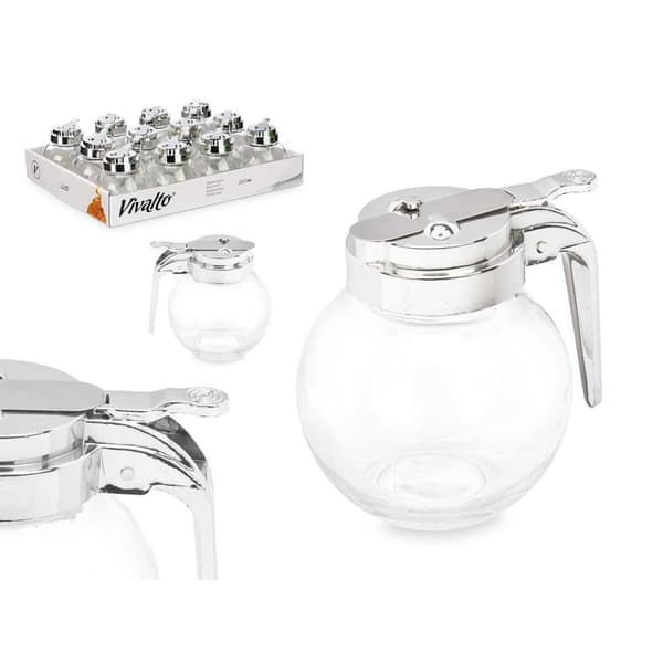 Cruet Vivalto YHP-032/BHA1 gennemsigtigt glas 260 ml 10,3 x 10 x 9 cm (12 enheder)