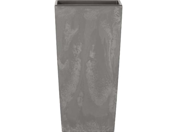 Prosperplast Urbi Square Effect Pot med insats DURS265E marengo