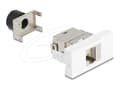 Miniatyrbilde 1 av 2: Delock Easy 45 Modul RJ45-sokkel til LSA Cat.6A 180° verktøyfri