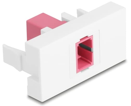 DeLOCK 90895, SC, Honkontakt, Honkontakt, Rak, Rak, Violett, Vit