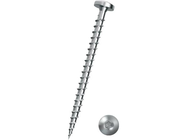 Ruuvi 4,5x15 mm astianpäällä ja AT-käyttöuralla AT20, galvanoitu - (500 kpl.)