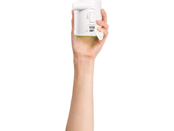 Intex 66637, Gummibåt, 200 l/min, Hvit, Plast, China, Batteri