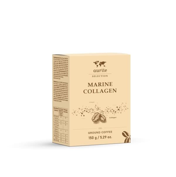 Malet Kaffe med kollagen och krom 150g
